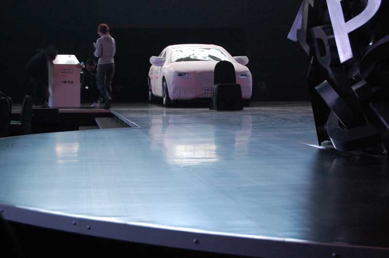 北京奧迪百年慶典舞臺地板 北京奧迪百年慶典舞臺地板