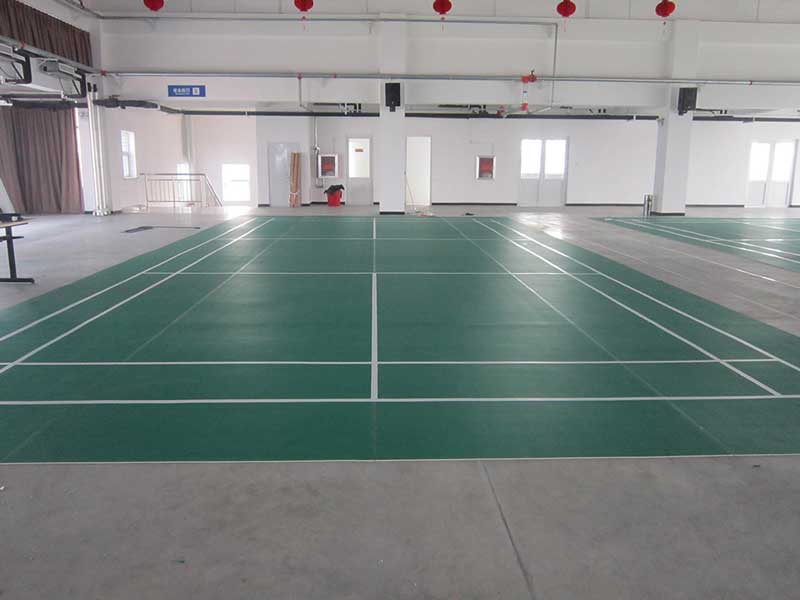 羽毛球場塑膠地板 羽毛球場地塑膠地板有哪些種類