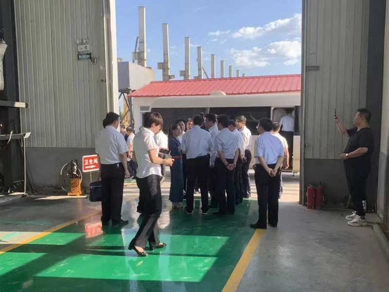 衡水市委常委領導指導工作 河北龍膠科技有限公司大事記